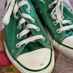 Converse Women's Green High-Top Sneakers